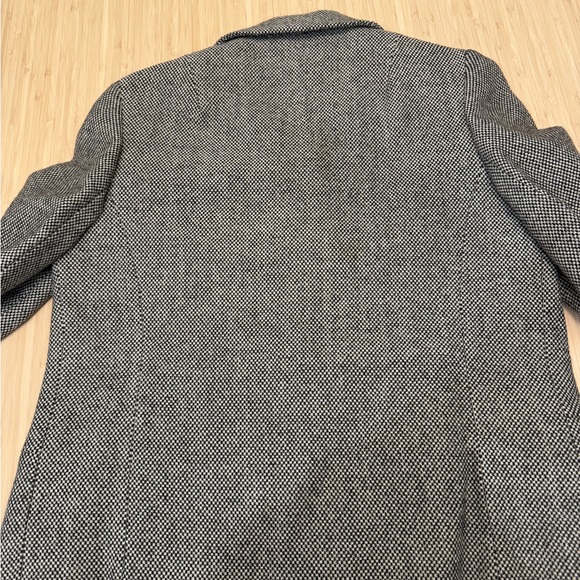 John Wanamaker Vintage Wool Herringbone Brown Blazer Sz 8 - Picture 2 of 9